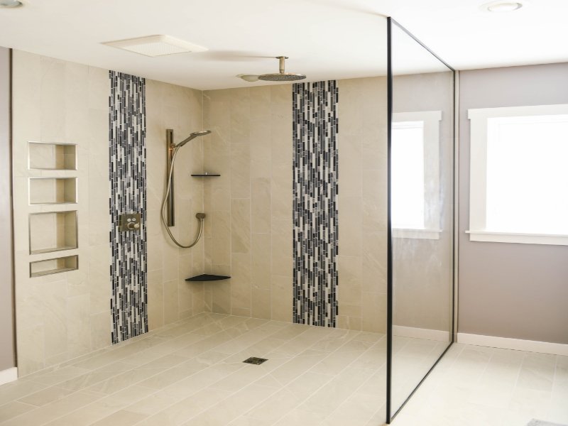 Expert shower renovation with modern design, Plymouth Home, Terryville, Connecticut